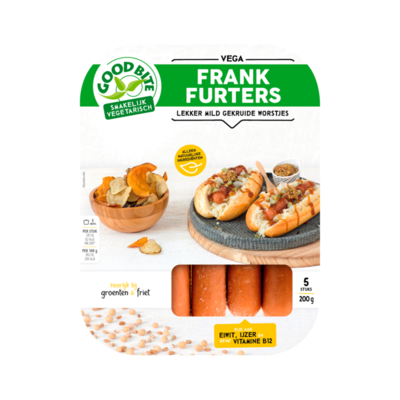 GoodBite Vega Frankfurters 5 Stuks